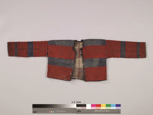 由森丑之助書寫之文物說明/賽德克女子長袖短衣